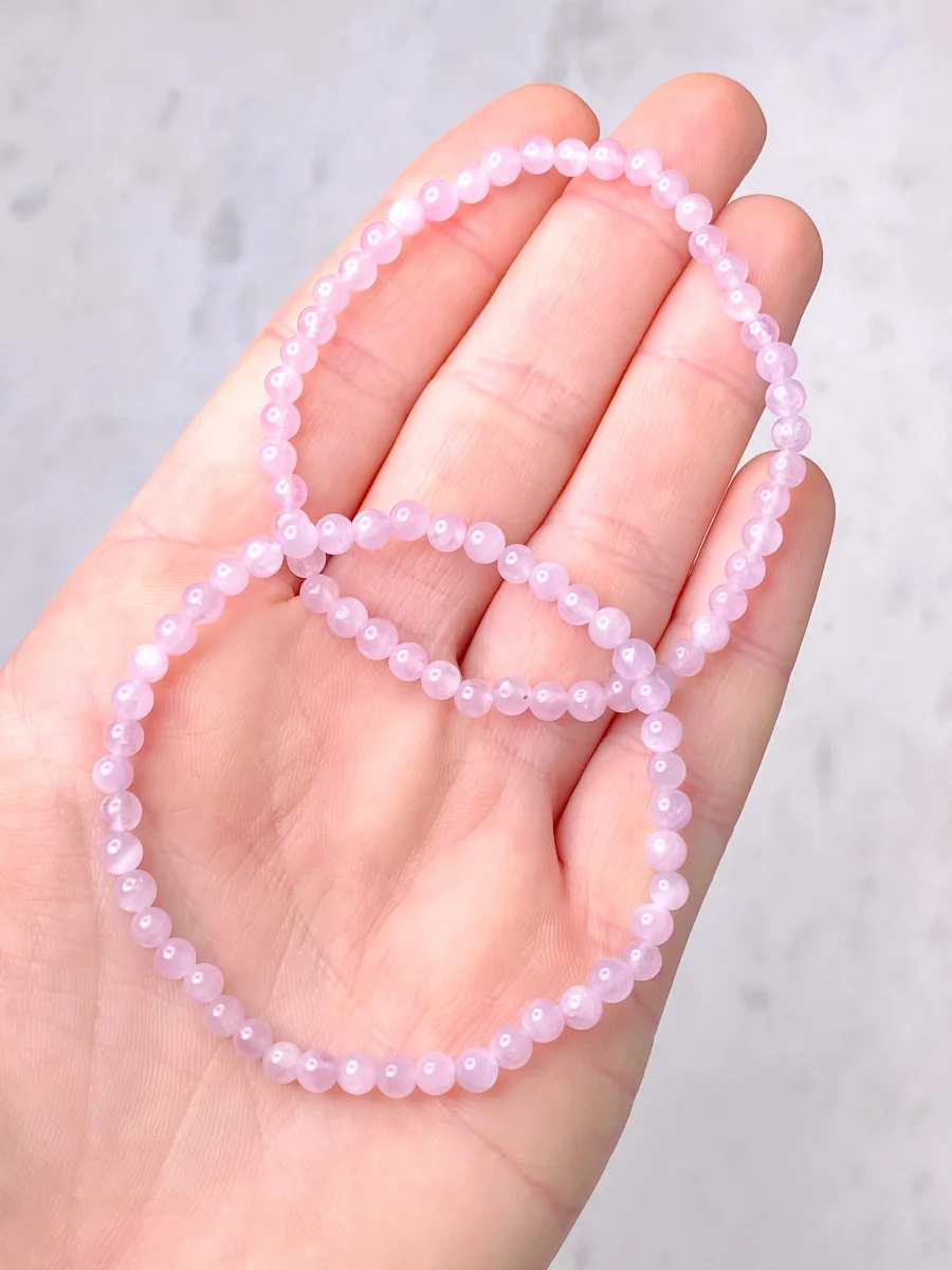 Kunzit Armbånd - Billede 4