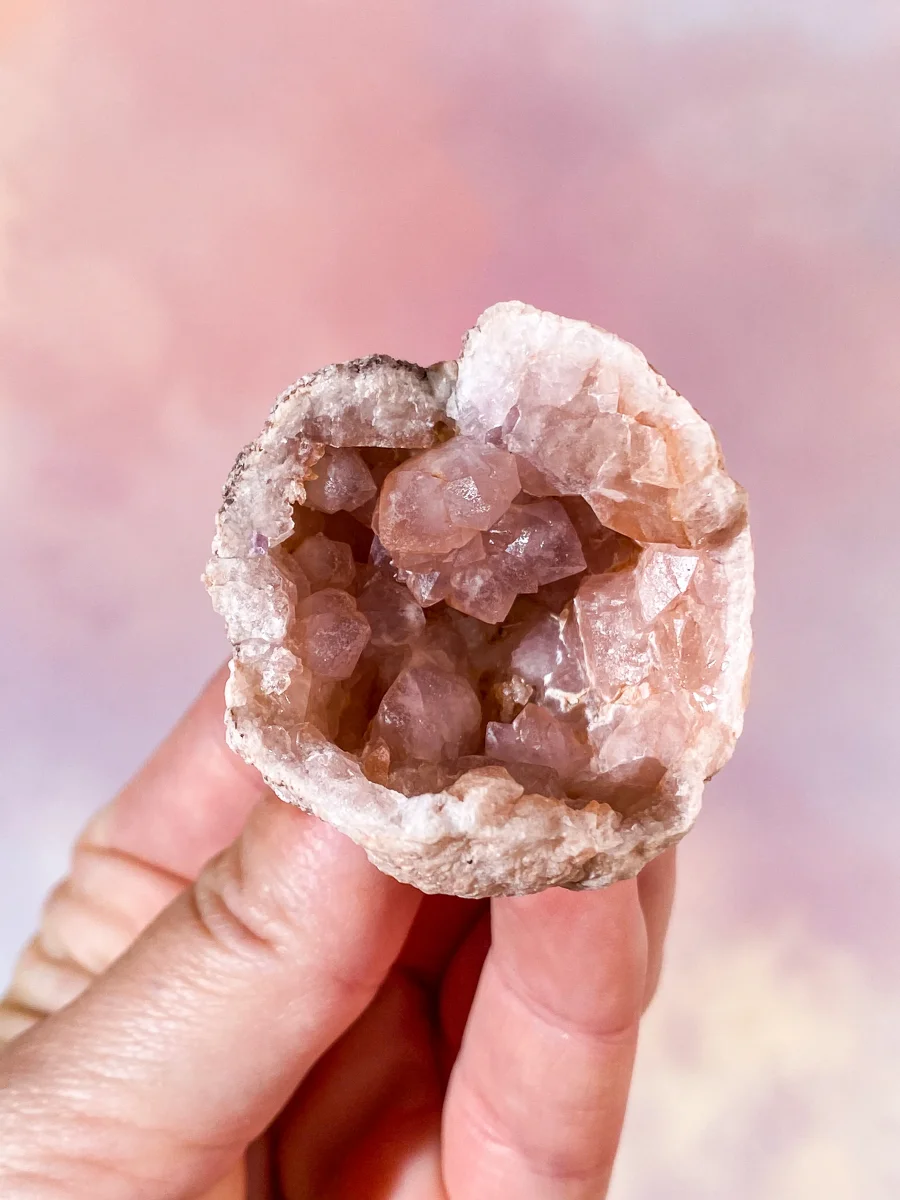 Pink Ametyst Geode (Nr. 5) - Billede 2